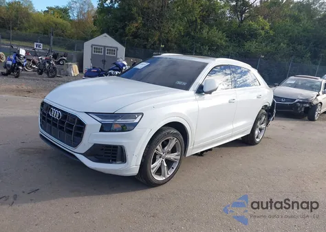 2019 Audi Q8 55 Premium из США, поврежденный, VIN WA1BVAF16KD021814